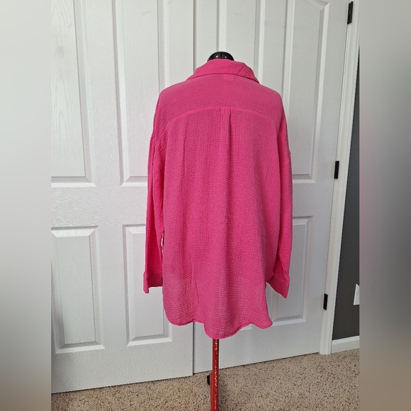 Shade & Shore Pink Swim Coverup - Picture 4 of 10